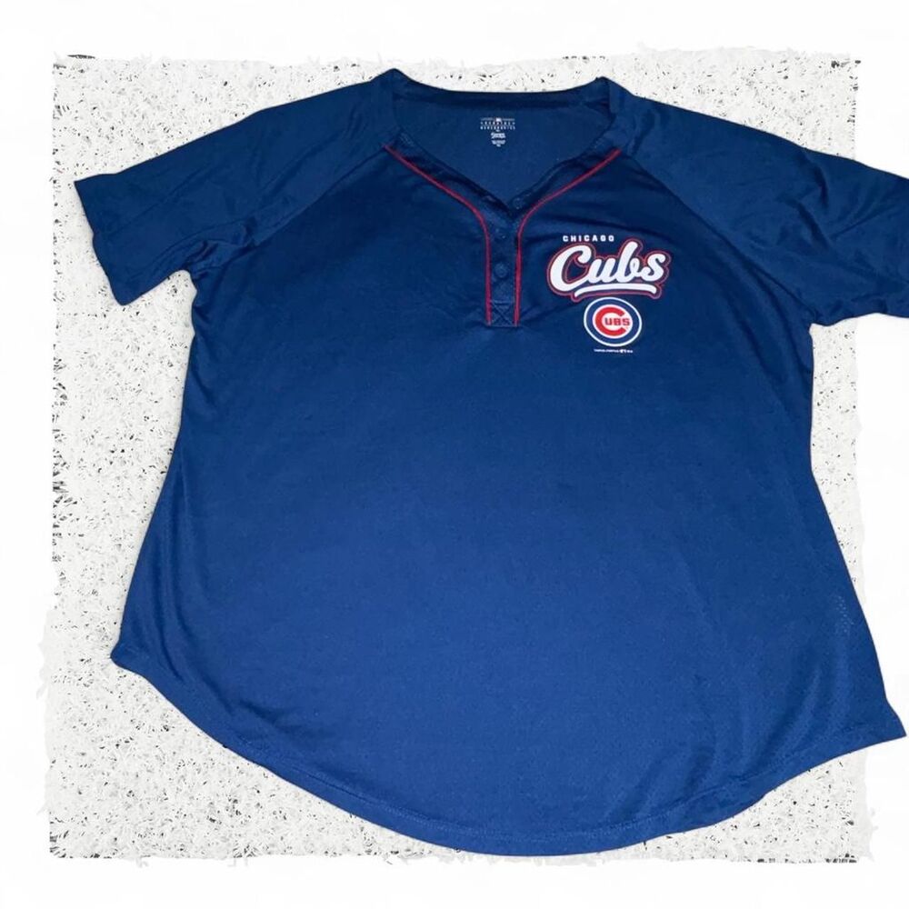 Mlb Women's Blue and Navy Top